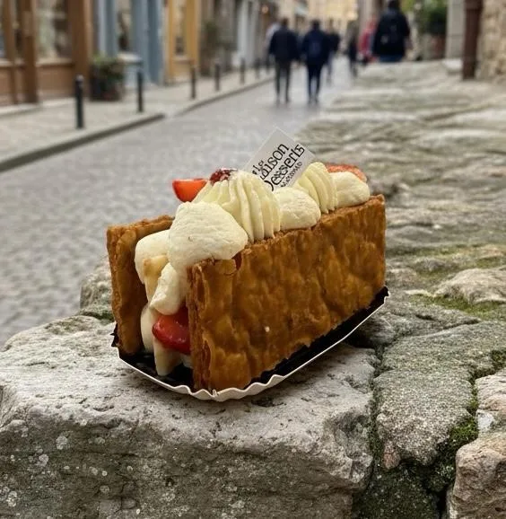 Mille-feuilles fraises