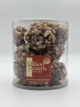 Boîte de truffes noisette