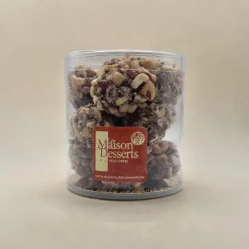 Boîte de truffes noisette