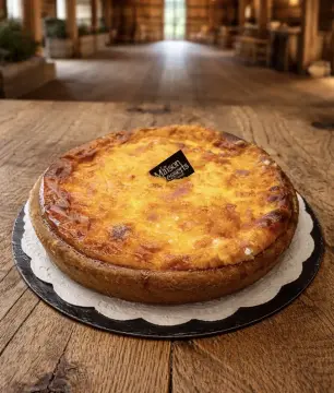 Tarte au sucre cassonade
