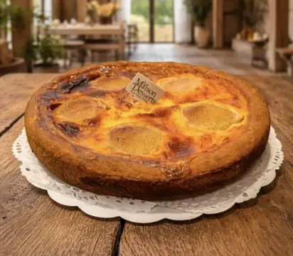 Tarte poires flan